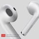 thumbnail image 3 of Auriculares Lenovo LivePods LP2 Auriculares BT 5.0 Auriculares estéreo inalámbricos verdaderos con reducción de ruido CVC y ENC AAC IPX5 Controlador dinámico impermeable de 10 mm Control táctil Auricu Lenovo Auriculares, 3 of 7