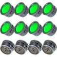 thumbnail image 1 of 12 Piezas Aireadores de Grifo Aireadores de Grifo de Agua Inserto de Restrictor de Flujo Piezas de Repuesto Aireadores para Baño o Cocina, 1 of 5