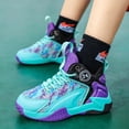 thumbnail image 5 of Kid's Basketball Shoes Boys Sneakers Girls Trainers Comfort High Top Basketball Shoes for Boys(Little Kid/Big Kid), 5 of 5