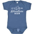 thumbnail image 3 of Inktastic Let the Adventure Begin with Camping Tent and Mountains Boys or Girls Baby Bodysuit, 3 of 5