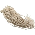 thumbnail image 3 of 100 Uds. Cuerda de cuerda para etiquetas colgantes con pasador de bloqueo a presión lazos de gancho para etiquetas de ropa (algodón beige en negrita), 3 of 5