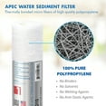 thumbnail image 3 of APEC Filter Set, Double Capacity Replacement Pre-Filter Set For Reverse Osmosis Water Filter System Stage 1,2,3, 3 of 9