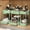 Green, variant on PETGLE 3 Pack Under Sink Organizers,2-Tier Multi-Use Kitchen and Bathroom Organizers and Storage with Sliding Drawers,Bathroom Cabinet Organizer (Black, 12.8 Inch)