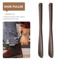 thumbnail image 5 of WAXIAYU Wooden Long Handle Shoe Horn for Seniors, Men, Women, Pregnancy - Claret, 5 of 7