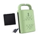 thumbnail image 5 of Máquina para hacer waffles eléctrica, sandwichera con placa única, portátil, ahorradora de espacio, diseño con mango grande, prensa tostadora para Verde, 5 of 9