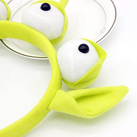 Diadema De Felpa De Monstruo Alienígena Con Tres Ojos Para Niñas Y Mujeres, Accesorio De Cosplay Y Fiestas Temáticas