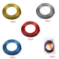thumbnail image 4 of Car Interior Exterior Decoration Strip 5 Meters Inner Moulding Trim Line Dashboard Door Panle Decor gold, 4 of 9