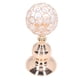 thumbnail image 4 of Portavelas Candelita Con Diseño Tallado Hueco De Cristal Elegante, 4 of 7
