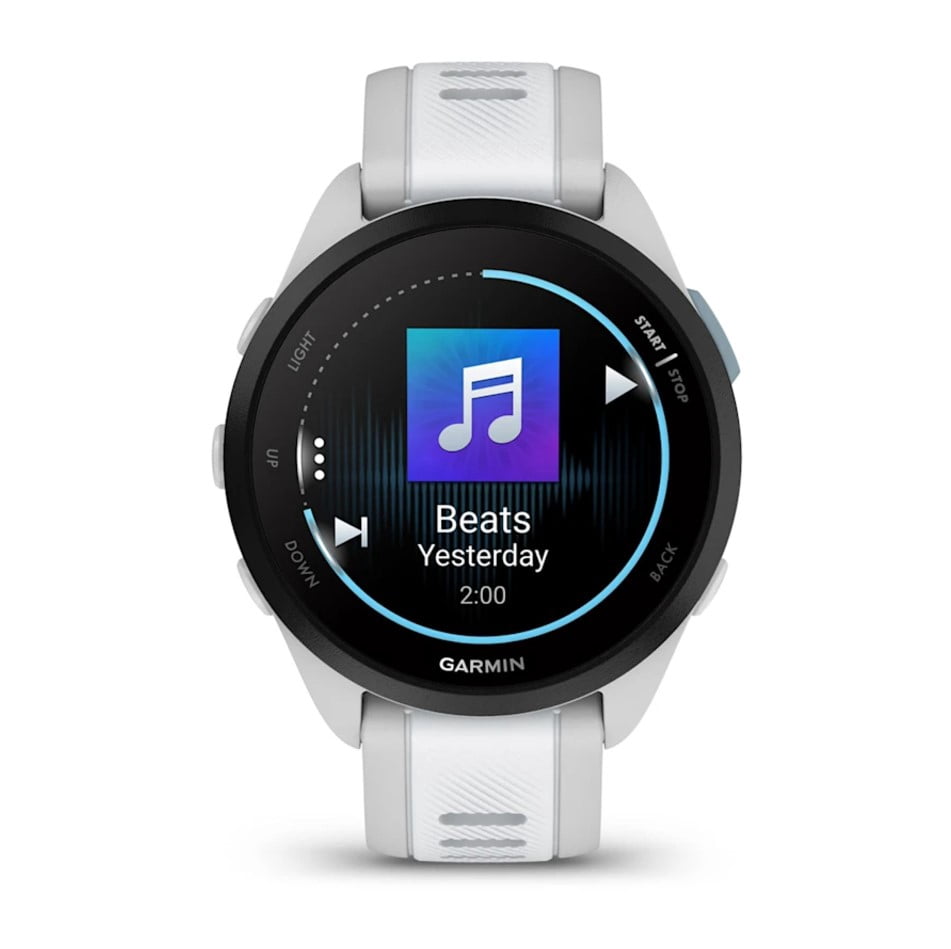 GARMIN, G010-N2863-21, Forerunner 165 Running Smartwatch, 11 Days Battery Life, Mist Grey, 1 Each