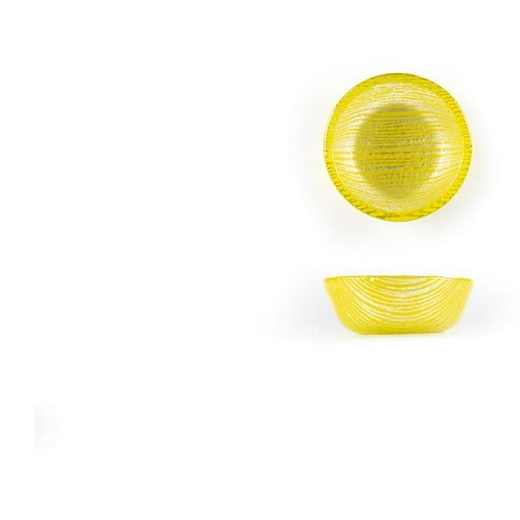 Turgla Fusion Glass Dinnerware dia.2.75" h:1.25" 4 oz. Round Yellow Glass Ramekin, Set of 24 (04-415-07YLW)