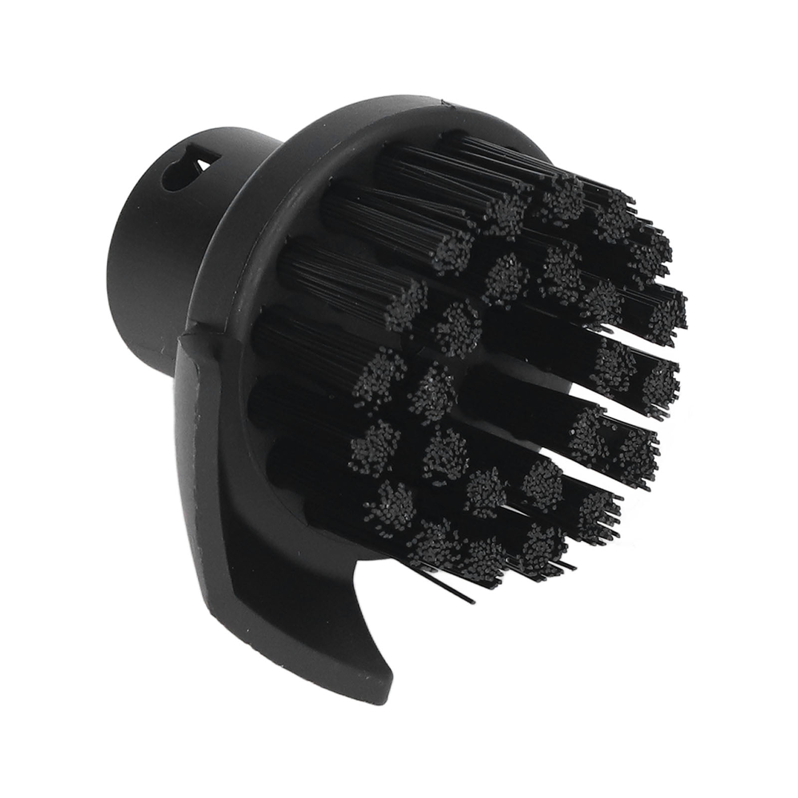 Steam Cleaner Round Brush, Decontamination Effect Nylon Black Hard