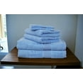 thumbnail image 5 of Vaurna Home 6-Piece Towel Set with enhanced Softness & Durability - 2 Bath Towel, 2 Hand Towel, 2 Washclothes - Cornflower Blue, 5 of 6