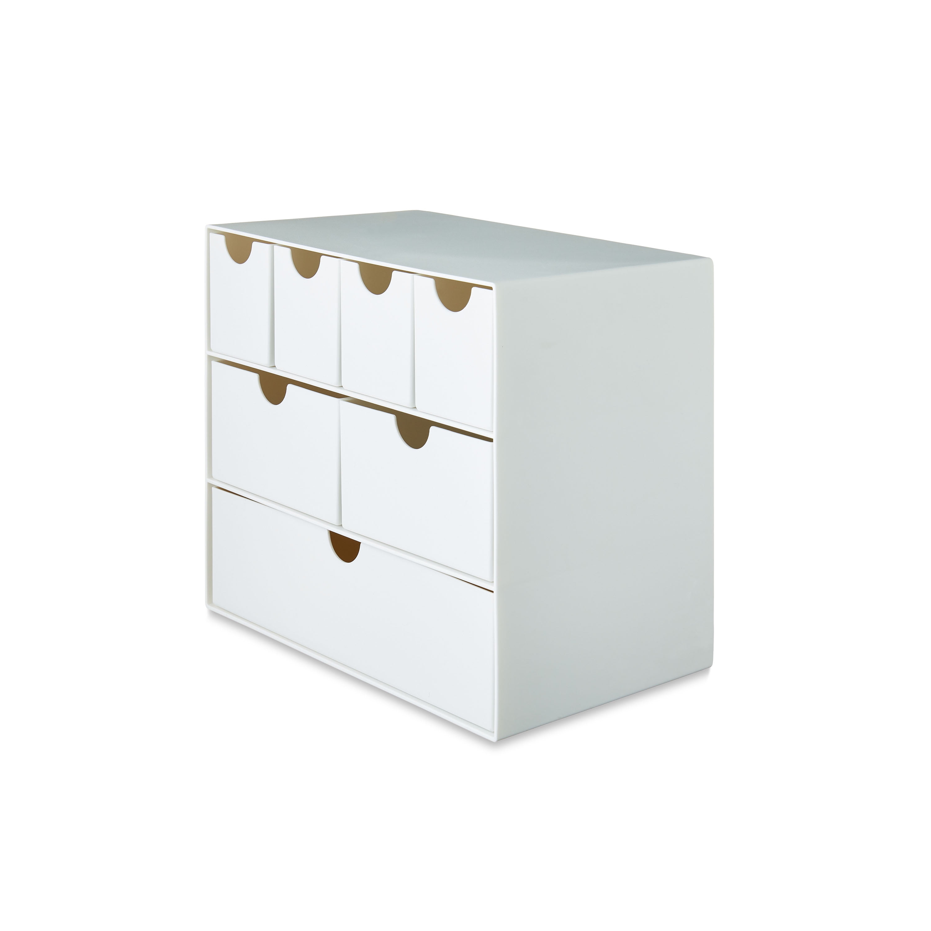 Pen+Gear 7-Drawer Teacher Organization and Storage Box, White
