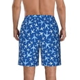 thumbnail image 3 of Naloa Airplanes in the Sky Men's Beach Shorts, Surfing shorts, Swim trunks, Quick Dry Swim Trunks for Surfing Beach Fun - Small, 3 of 9