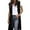 Black, variant on Ediodpoh Long Cardigan Sweaters for Women Sleeveless Open Front Vests Tunic Coat Casual Fall Winter Outfits Blue M