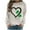 A-Khaki, variant on JTZGDY St. Patrick's Day Green Shirts for Women Cute Shamrock Heart Print Long Sleeve Crewneck Pullover Sweatshirts Fashion Holiday Graphic T-Shirts Trendy Cozy Outfit Clothes C-Army Green XXL