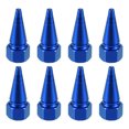 thumbnail image 1 of 8uds Azul Coche Espiga Rueda Neumático Válvula Aire Vástago Tapa Cubierta, 1 of 1