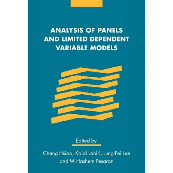 Analysis of Panels and Limited Dependent Variable Models, (Hardcover)