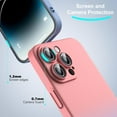 thumbnail image 3 of for iPhone 14 Case, New Designed Slim Phone Case,[10 FT Military Grade Drop Protection], with Lens Protector,Gradient,Pink+blue7-IP14-03, 3 of 13
