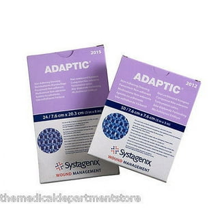 Adaptic Medical Wound Care Dressing, Non-adherent, Cellulose Acetate Mesh,  3x8 Inches, Sterile, 24 Count - Walmart.com