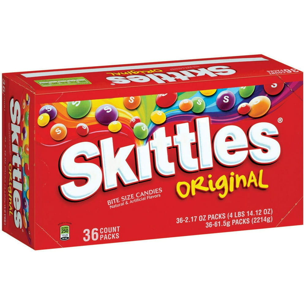 Skittles Original Fruit - 36 Count - Walmart.com - Walmart.com