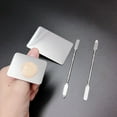thumbnail image 3 of Trayknick Makeup Mixing Palette Multifunctional DIY Stainless Steel Paint Palette Tray Mixing Rod Spatula Set for Beauty, 3 of 13
