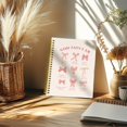 thumbnail image 4 of Bible Journal THDSE Coquette Preppy Lazos para mujer, color rosa, 4 of 6