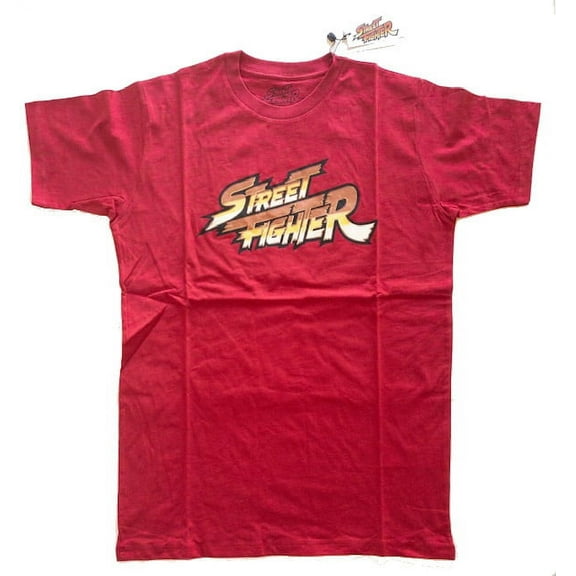 Capcom Green Coast Men's Street Fighter Tee T-Shirt Video Game Series, Medium