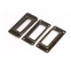thumbnail image 1 of Etiquetas de Tarjeta para Caja de Regalo Soportes Marcos Tono Bronce 62mm x 29mm 8PCS, 1 of 4