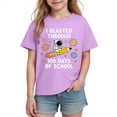 thumbnail image 1 of Camiseta de Manga Corta Linda para Niños Niñas Impresión Gráfica Tee de la Escuela de la Temporada, Camisetas de Manga Corta de las Niñas Ropa de Juego Suave, 1 of 9