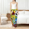 thumbnail image 6 of Lsque Geometry Dash Print Women's Pajama Pants, Lounge Pant - Comfortable Home Wear,Elastic Waistband, Stylish Design-X-Large, 6 of 9
