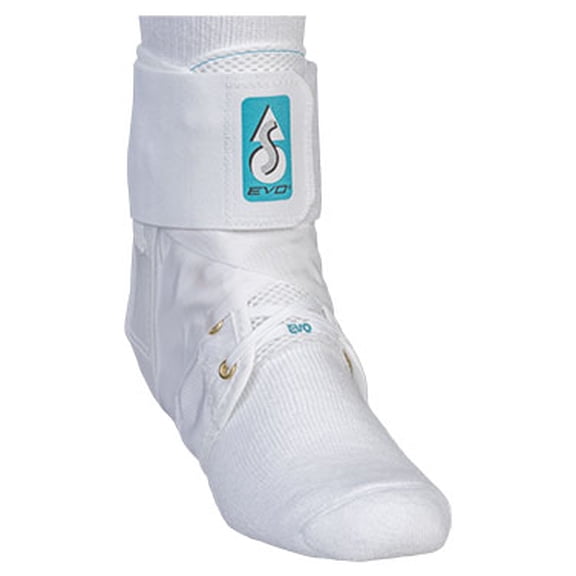 Med Spec Ankle Stabilizer Orthosis EVO, White, Medium