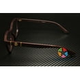 thumbnail image 4 of GUCCI GG0633O 003 Cat Eye Brown Gold Demo Lens 54 mm Women's Eyeglasses, 4 of 6