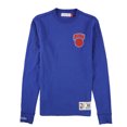 thumbnail image 1 of Mitchell & Ness Mens Slub-Knit Embellished T-Shirt, knicks, XS, 1 of 2