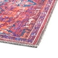 thumbnail image 6 of Unique Loom Renaissance Collection Area Rug - Roma (2' x 13' Runner Multi Fuchsia/Blue), 6 of 7