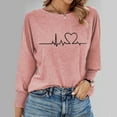 thumbnail image 2 of Jacenvly Workout Tops For Women Long Sleeve Pumpkin Print Womens Sweatshirts Crewneck Trendy Casual Soft Warmth Pullover Sweaters, 2 of 5