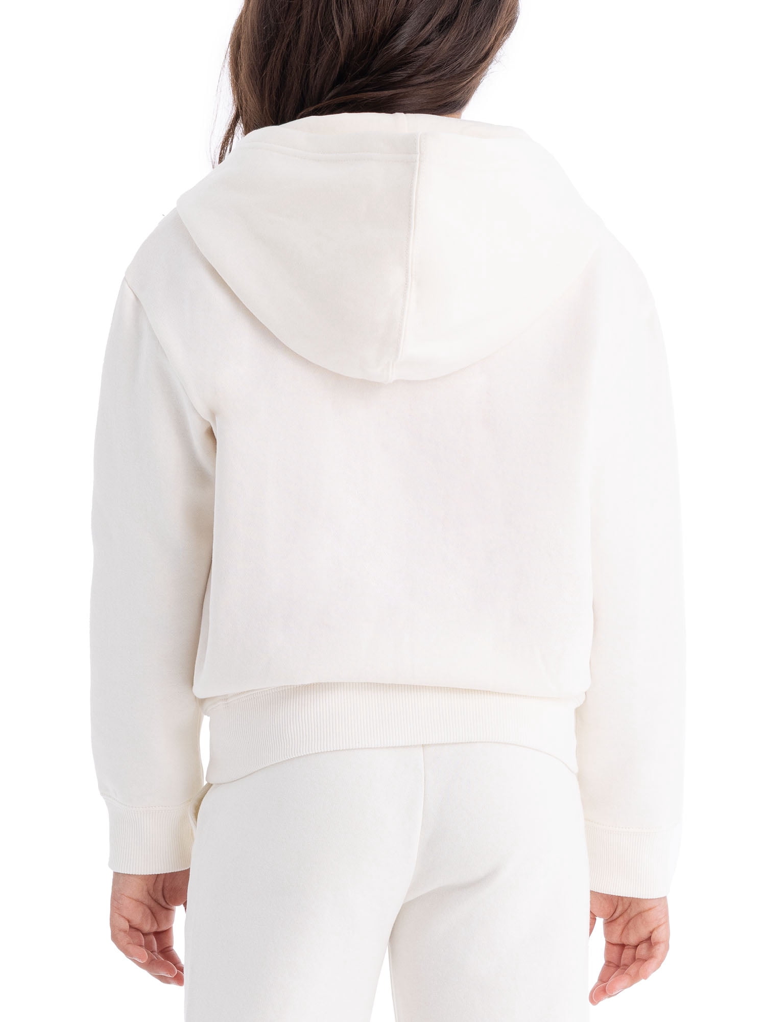 U.S. Polo Assn. Girls Fleece Zip-Up Hoodie, Sizes 4-18