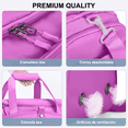 thumbnail image 4 of "Maleta Deportiva Bolsa Gym Viaje Mochila Fitness Bag Light Belug  Violet ", 4 of 5