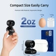 thumbnail image 5 of Sky Grace Portable Clip-On Fan Quiet USB Rechargeable 3 Speed Personal Fan UltraLight 0.19Lbs for Travel,Desk,Bike,Camping,and Outdoor Use White,1Pc, 5 of 9