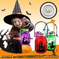 thumbnail image 3 of Kit de manualidades para Halloween, tarro de cristal Shemira para niños, 6 unidades, 3 of 7