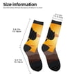 thumbnail image 2 of Naloa Giraffes Of The African Savannah Kids Socks Unisex Kids and Toddlers' Crew Socks, ,1 Pairs, 2 of 5