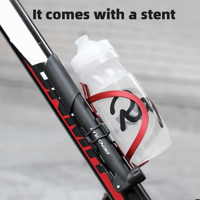 LJNYFDC Mini Pump Ergonomic Handle Air Nozzle Bicycle Pump Installation Bracket 80PSI Mini High Pressure Bike Tire Inflator