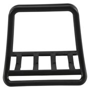 Adjustable Vertical Laptop Stand, Black Notebook & Tablet Holder Storage Rack