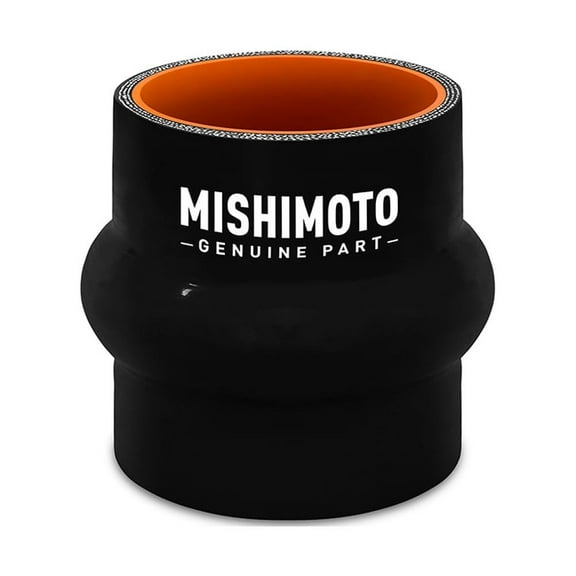 Mishimoto MMCP-1.75HPBK Hump Hose Coupler, 1.75" Black