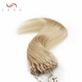 thumbnail image 2 of SEGO Micro Loop Real Thick Human Hair Extensions 50 Strands Invisible Micro Ring Beads Remy Thick Hair, 2 of 8
