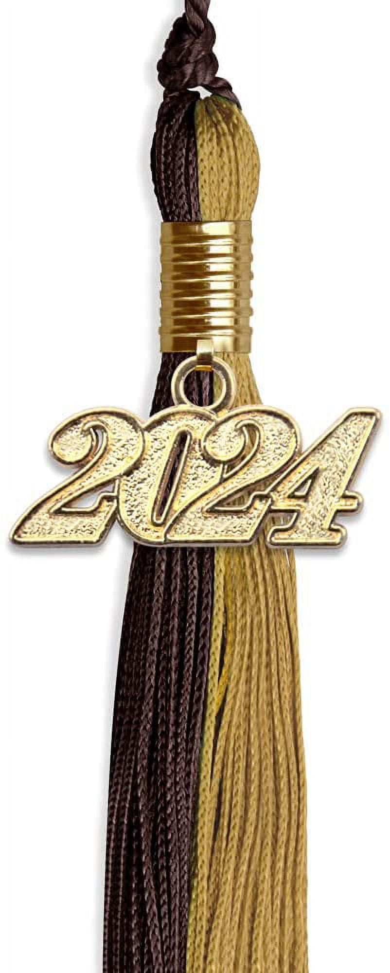 Gold Tassel Date Bling Charm Year 2024 – Endea Graduation