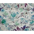 thumbnail image 5 of oneOone Polyester Spandex Teal Green Fabric Floral Craft Projects Decor Fabric Printed By The Yard 56 Inch Wide-YL, 5 of 6