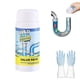 thumbnail image 1 of Ganfancp Espuma Rápida Limpiador de Inodoros Burbuja Desatascador de Tuberías Espuma Limpiadora Ofertas y Liquidaciones 1X Desatascador de Tuberías 1*Guante, 1 of 7
