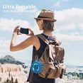 thumbnail image 4 of EBODA Altavoz Impermeable Bluetooth para Ducha, Altavoces Pequeños Inalámbricos Portátiles Flotantes IPX7 con Luz, Tiempo de Reproducción 24H para Playa, Piscina, Accesorios de Kayak, Regalos para Hom, 4 of 5