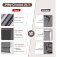thumbnail image 3 of Customize Cordless Roller Shades,Blackout Blinds for Windows Thermal Insulated,UV Protection Easy to Install for Home,Office, Bathroom, Blackout Dark Gray, 30" W x 48" H$$Home Decor, Kitchen, & Other, 3 of 9